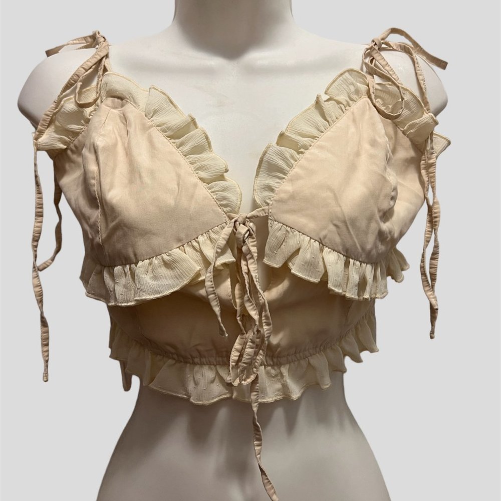Le lis size small creme spaghetti strap top